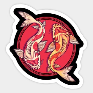 Koi Carp Sticker